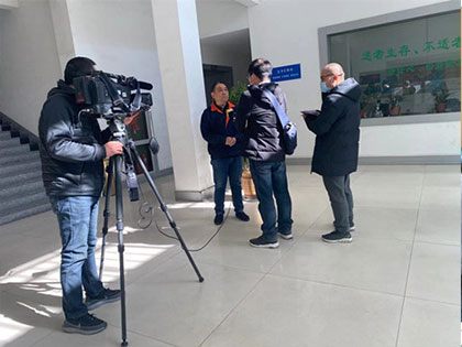 Postul de televiziune public Shaoxing și postul de televiziune din districtul Keqiao au mers la Xingfa pentru a intervieva și, respectiv, a raporta