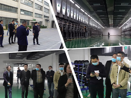 Biroul de construcții al orașului frumos din Zhejiang a vizitat Chengbang High-tech pentru inspecția și acceptarea străzii Qianqing